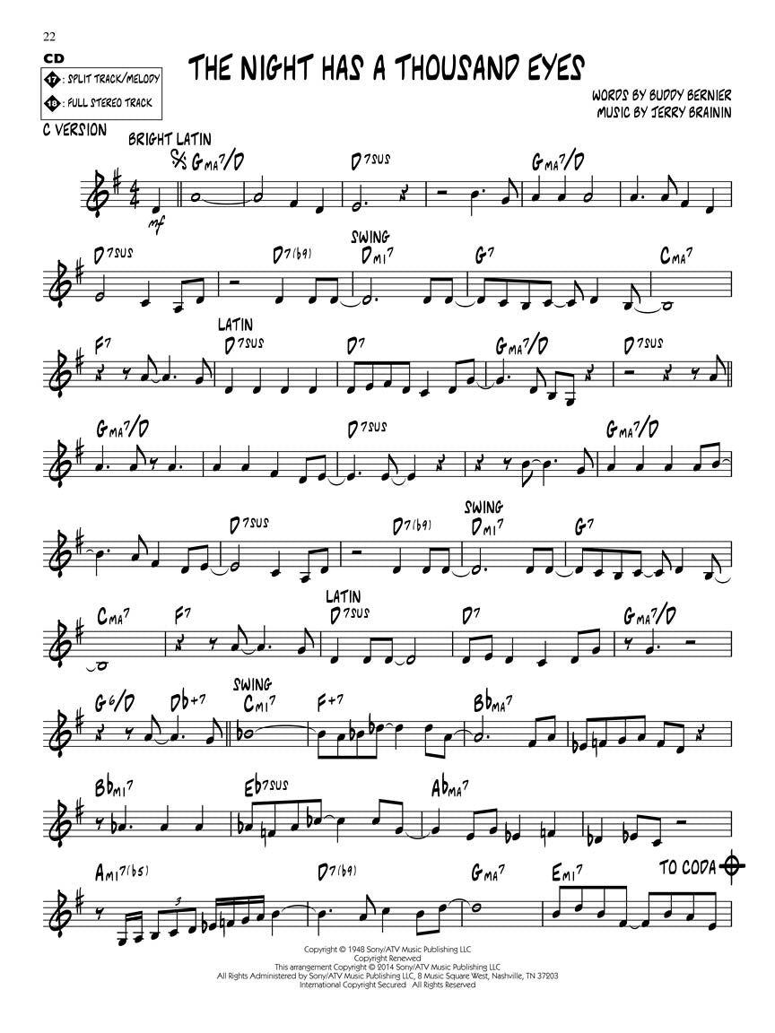 John Coltrane Standards - Jazz Play Along Volume Book/Cd