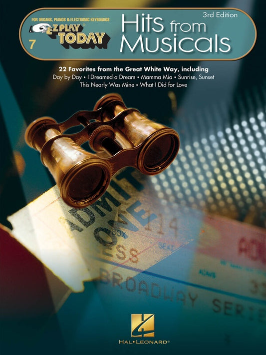 Hits From Musicals 3Rd Edition Ez Play 7