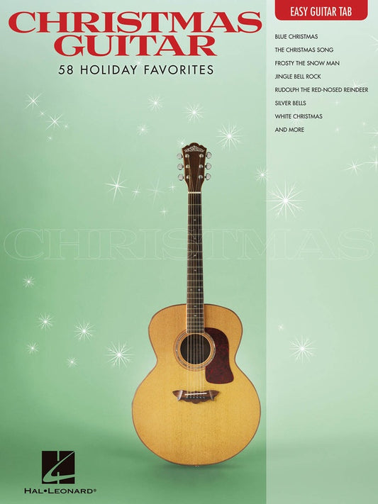 Christmas Guitar Easy Guitar Notes & Tab Book