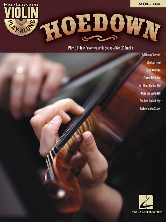 Hoedown Violin Play Along Bk/Cd V33