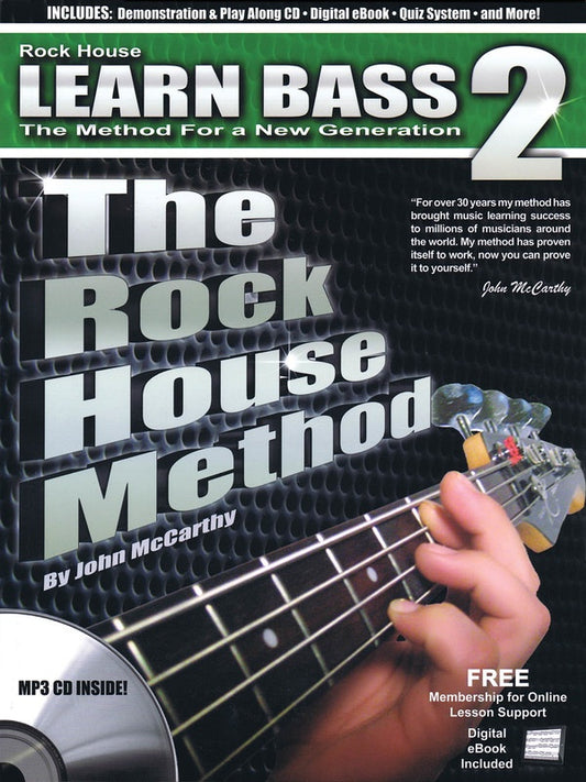 Rock House Method Learn Bass 2 Book/Cd