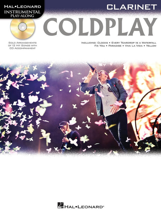 Coldplay Play Along For Clarinet Book/Cd