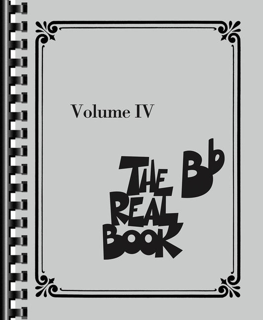 The Real Book Volume 4 B Flat Edition (400 Songs)