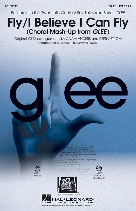Fly / I Believe I Can Fly From Glee - Soprano/Alto/Tenor Bass Voicing Sheet Music
