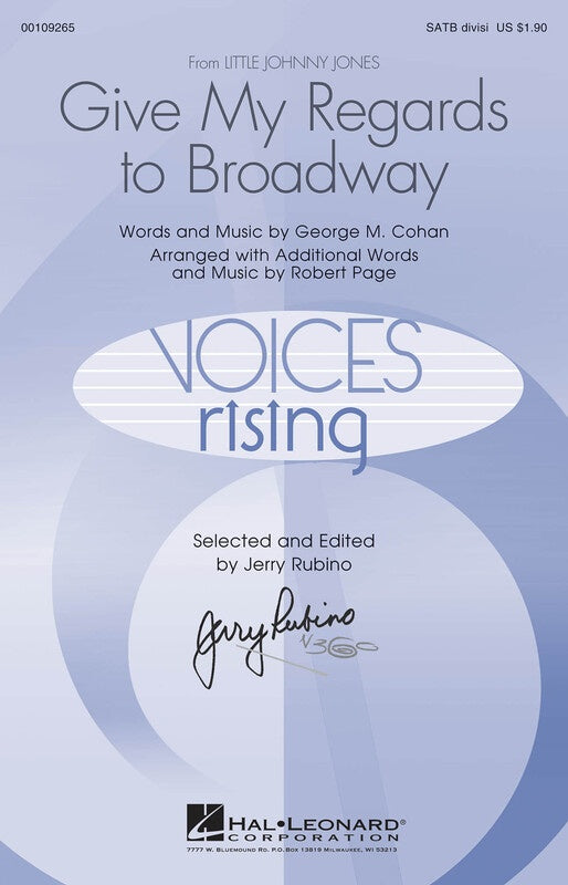 Give My Regards To Broadway Satb
