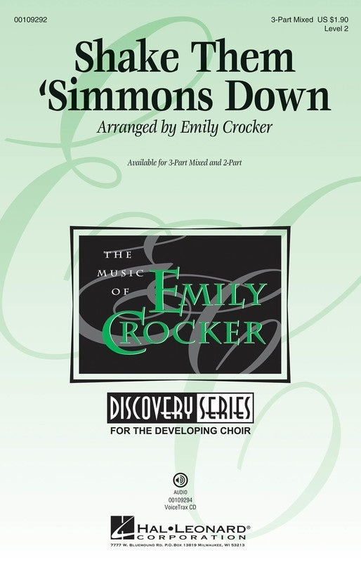 Shake Them Simmons Down - 2 Part Voicing Sheet Music