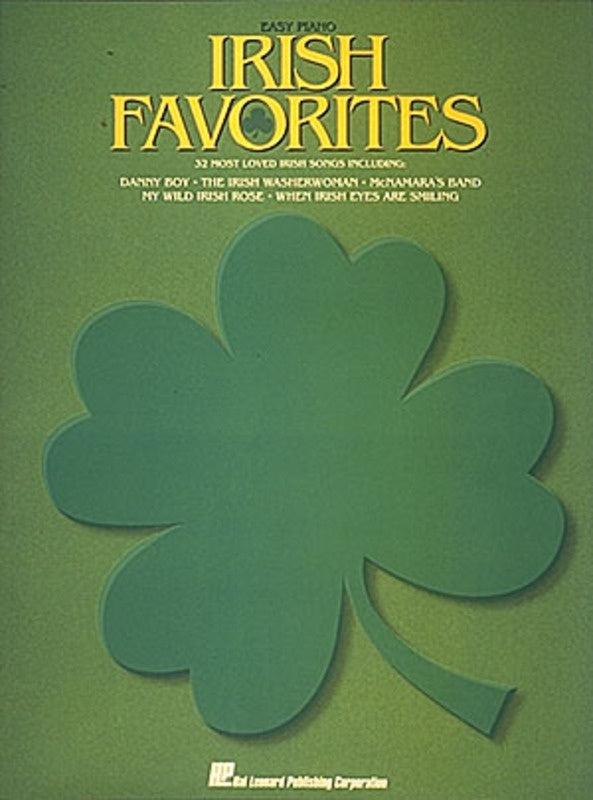 Irish Favorites Easy Piano Arr Klose