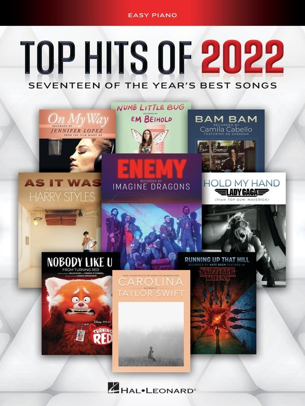 Top Hits Of 2022 - Easy Piano Songbook