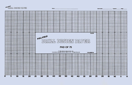 Drill Design Paper Full Field Marching Band
