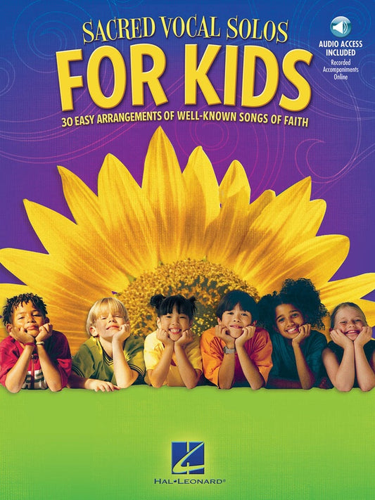 Sacred Vocal Solos For Kids Bk/Ola