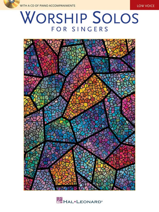 Worship Solos For Singers Bk/Cd Low Voice