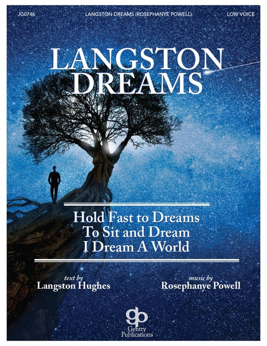 Powell - Langston Dreams For Low Voice/Piano