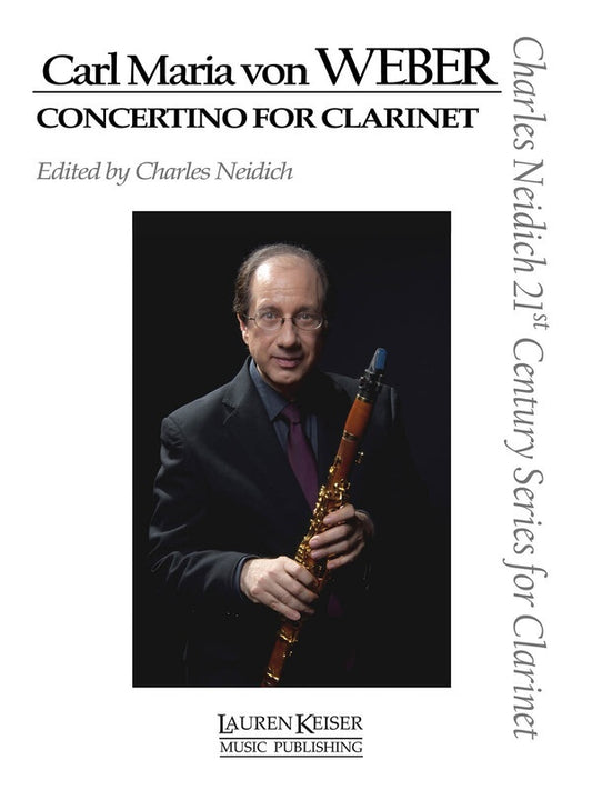 Weber - Concertino Clarinet/Piano