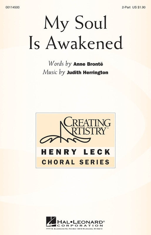 My Soul Is Awakened - 2 Part Voicing Sheet Music