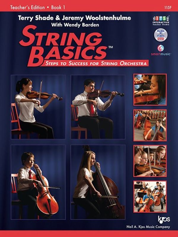 String Basics Teachers Edition Bk 1 Bk/Dvd