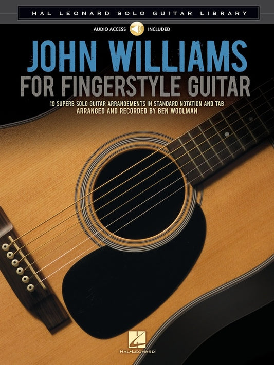 John Williams For Fingerstyle Solo Guitar Bk/Cd