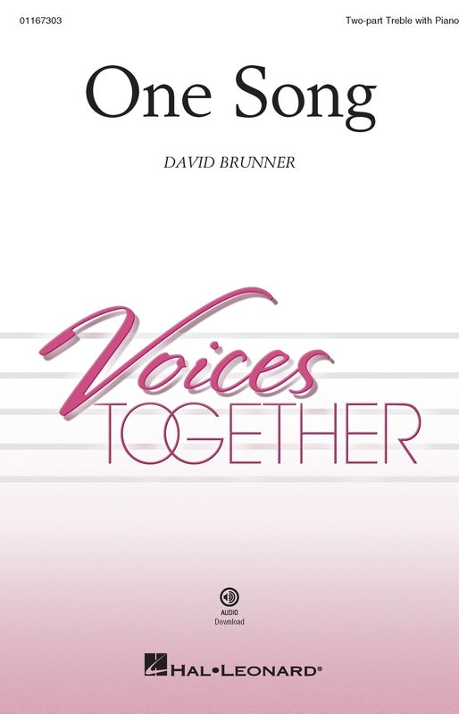 One Song 2 Part Treble/Piano
