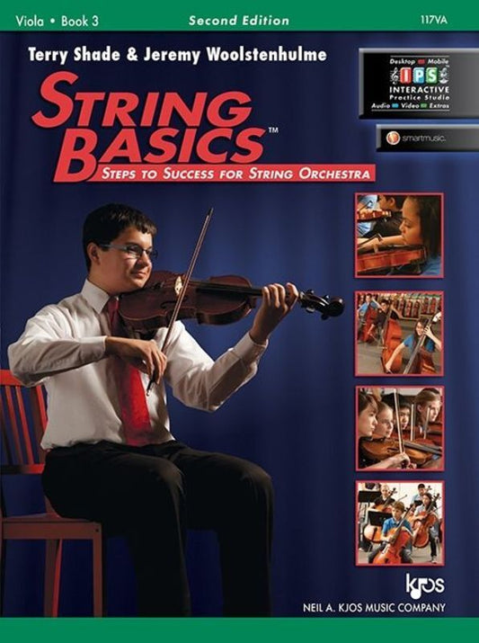 String Basics Viola Bk 3 Bk/Olm