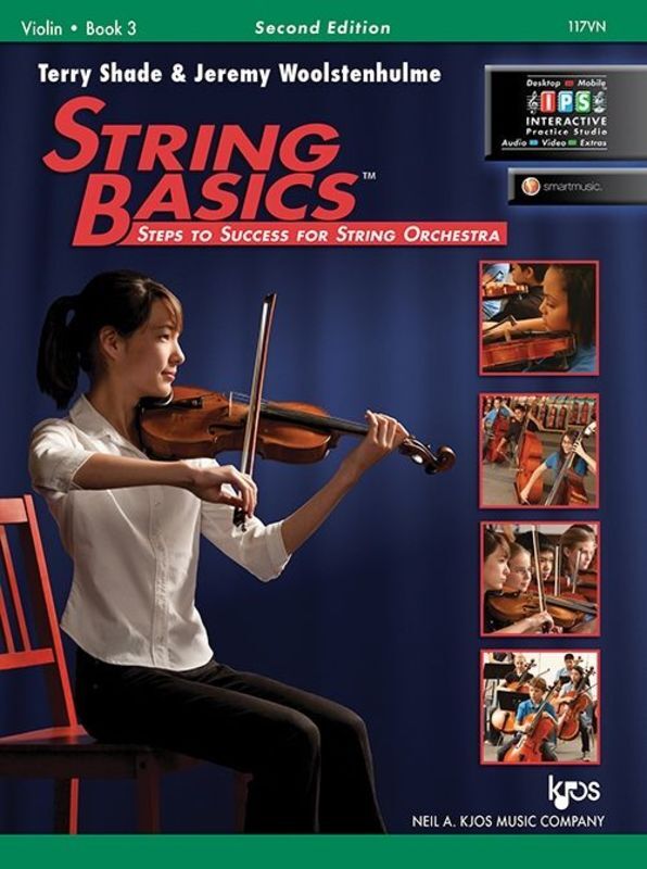 String Basics Violin Bk 3 Bk/Olm