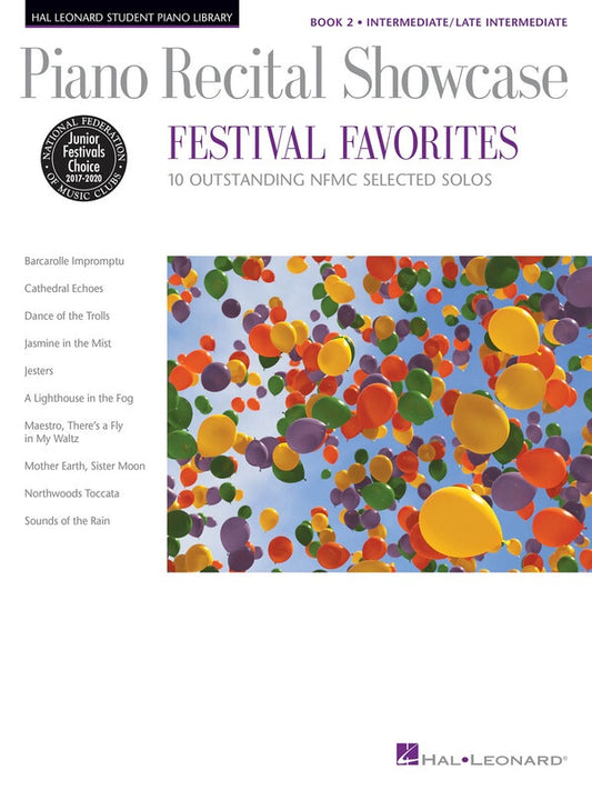 Hlspl Recital Showcase Festival Favorites Bk 2