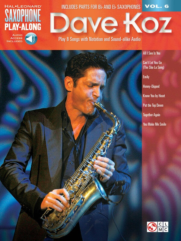 Dave Koz Sax Playalong V6 Bk/Ola