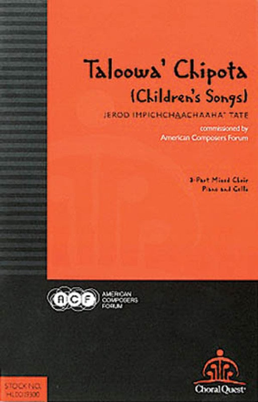 Taloowa Chipota (Childrens Songs) 3Pt