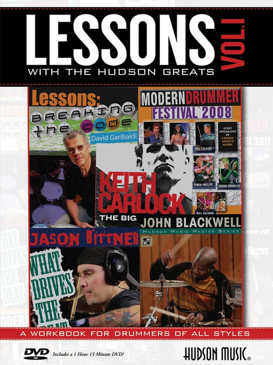Lessons With The Hudson Greats Volume 1 Book/Dvd