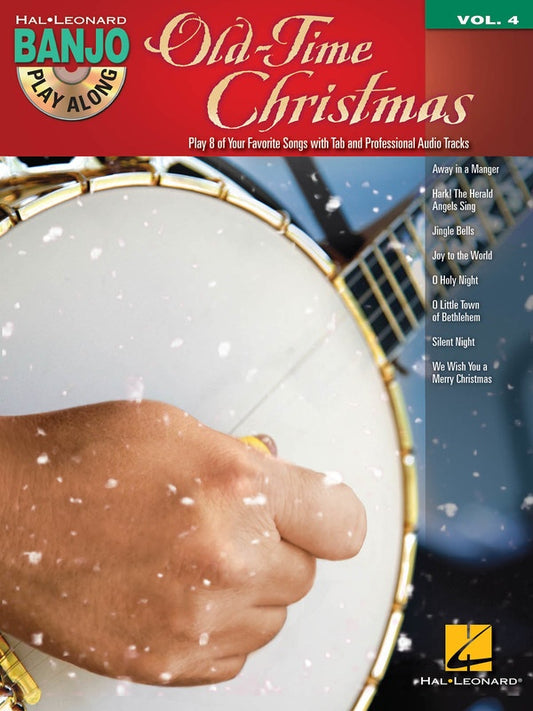 Old Time Christmas Banjo Play Along Bk/Cd V4