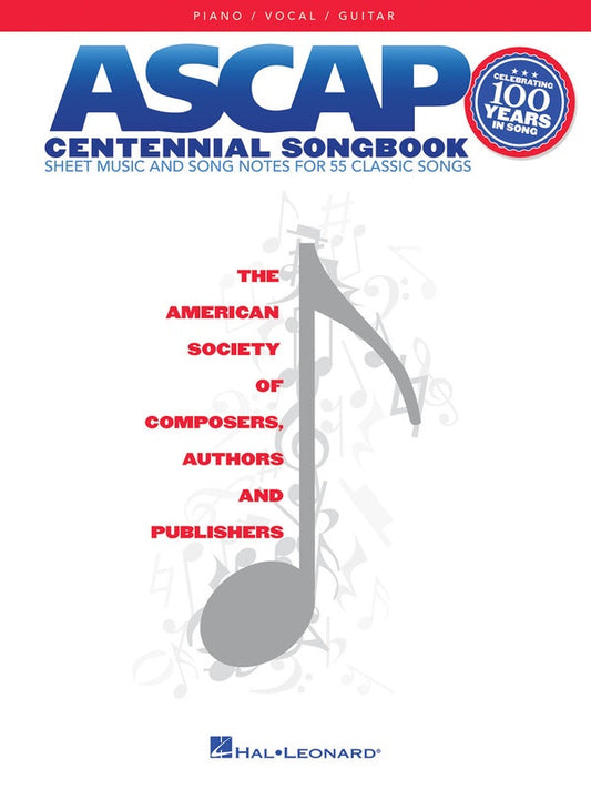 Ascap Centennial Songbook PVG