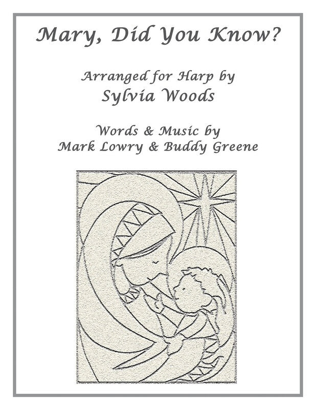 Mary Did You Know Harp Solo