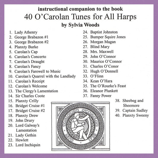 40 Ocarolan Tunes For All Harps Companion Cd