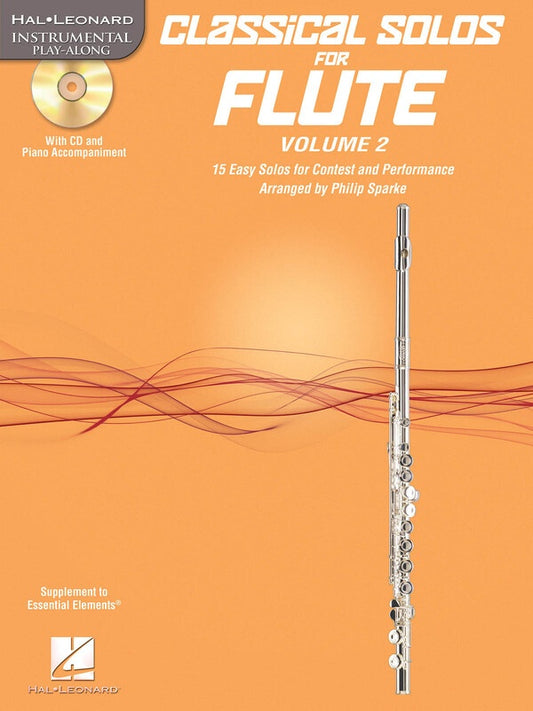 Classical Solos For Flute V2 Bk/Cd