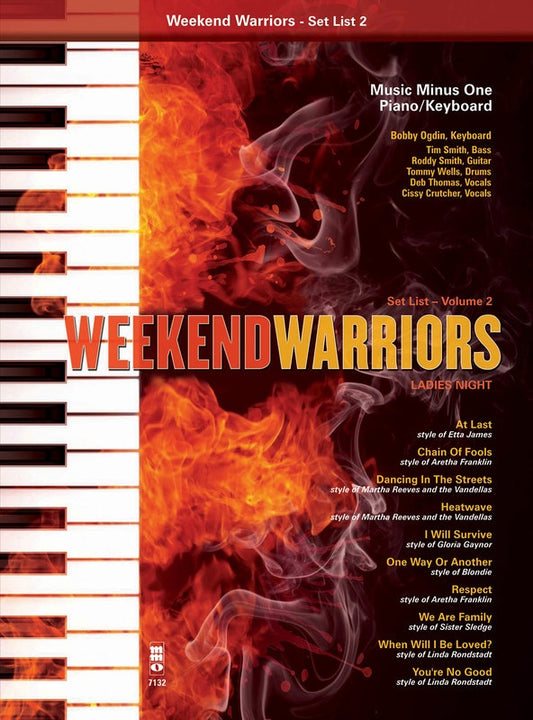 Weekend Warriors Set List 2 - Ladies Night Singer's Songbook - Music2u