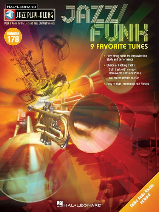 Jazz/Funk Jazz Play Along Volume 178 Book/Ola