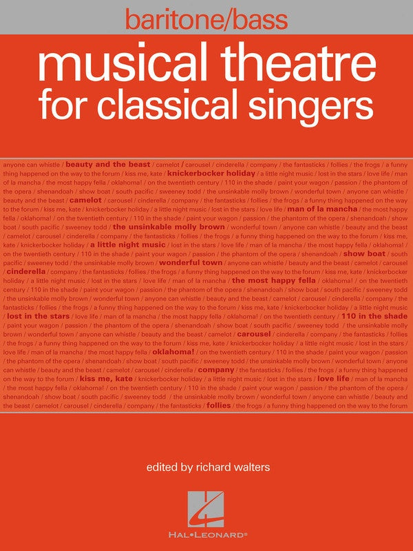 Musical Theatre For Classical Singers Bar Bass