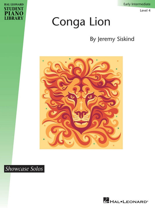 Conga Lion Piano Solo Early Intermediate