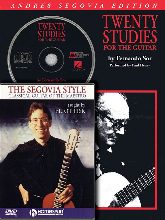 Segovia Guitar Bundle Pack Bk/Cd/Dvd