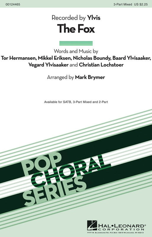 Fox (What Does The Fox Say) 3Pt Mixed