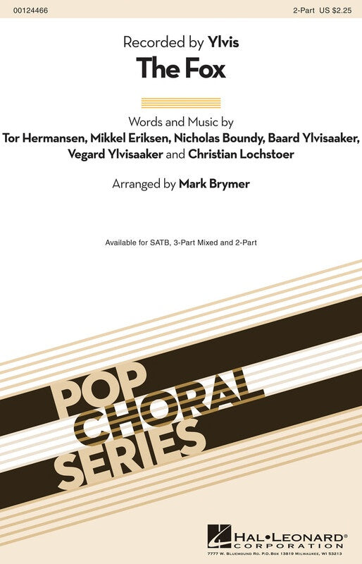 Fox (What Does The Fox Say) 2Pt