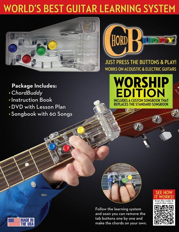 ChordBuddy Guitar Learning System - Worship Edition - Music2u