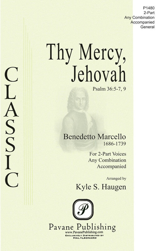 Thy Mercy Jehovah 2 Pt