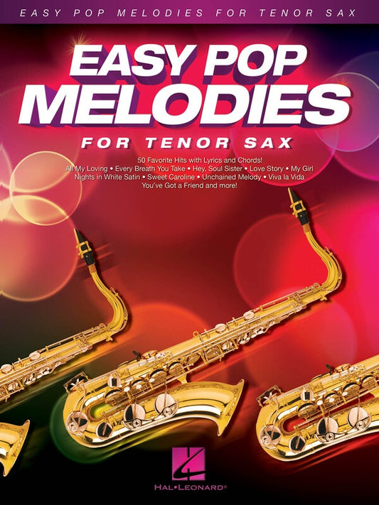 Easy Pop Melodies For Tenor Sax