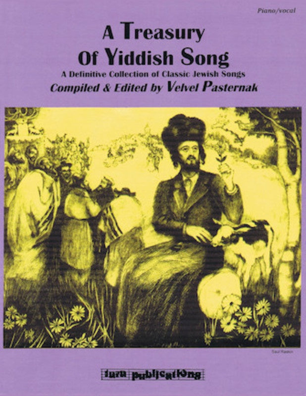 A Treasury Of Yiddish Song Piano/Vocal Book