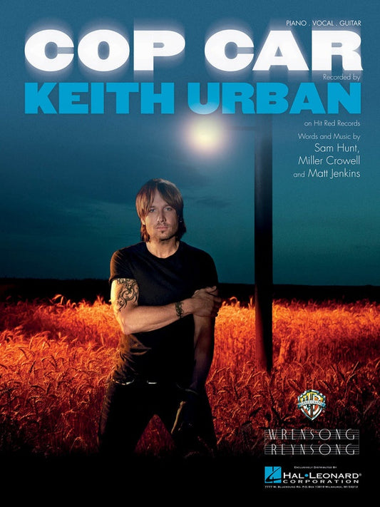 Keith Urban - Cop Car PVG Sheet Music