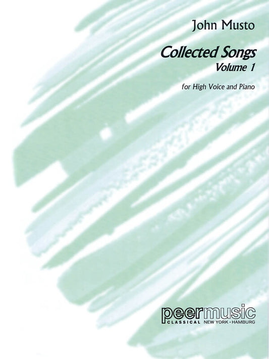 Collected Songs Vol 1 High Voice