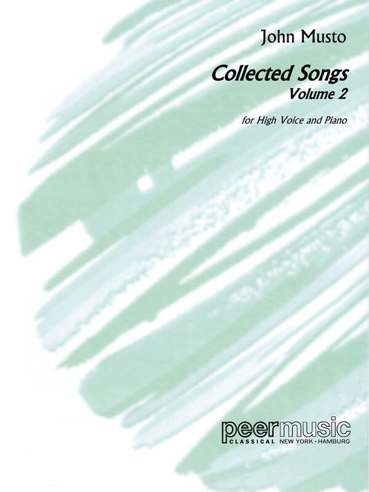 Collected Songs Vol 2 High Voice