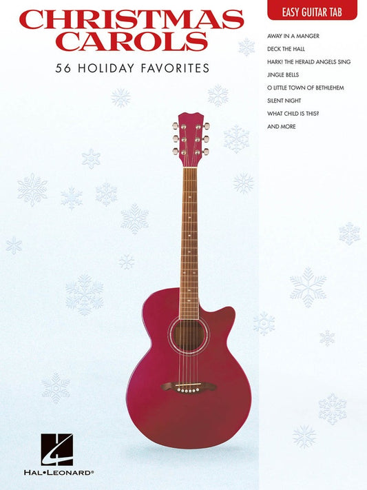 Christmas Carols Easy Guitar Tab Book