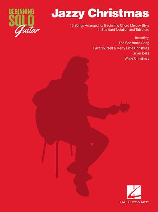 Jazzy Christmas - Beginning Solo Guitar Tab Book