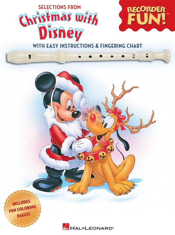 Christmas With Disney - Recorder Fun Book