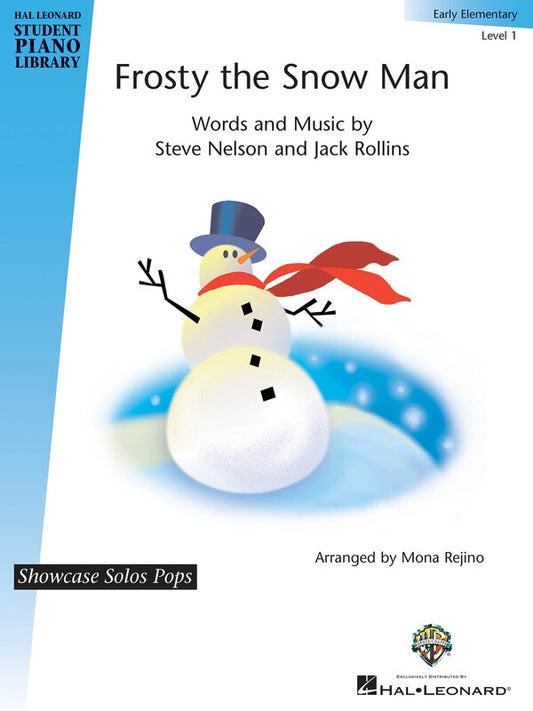HLSPL Frosty The Snow Man Easy Piano Songbook